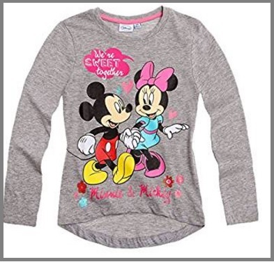 Maglietta Con Gonna Di Minnie Rossa