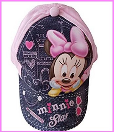 Cappellino rosa minnie