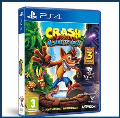 Crash bandicoot trilogy per ps4