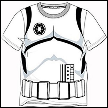 Star wars disney stormtrooper t shirt