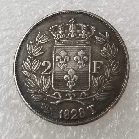 1828 french napoleon moneta commemorativa