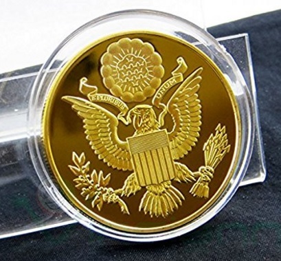 Moneta da collezione stati uniti america oro