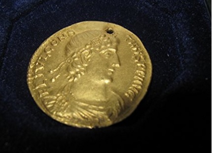 Moneta romana da collezione d'oro