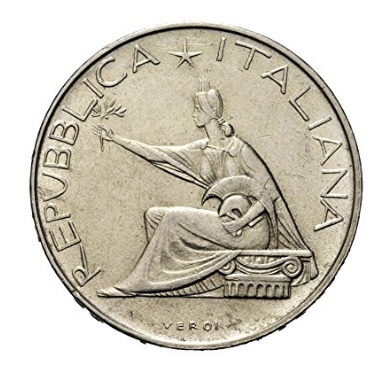 Moneta In Argento 500 Lire 1961