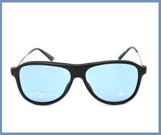 Occhiali da sole blu della gucci unisex