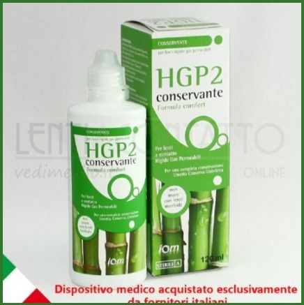 Soluzione liquida da 120 ml per lenti rigide