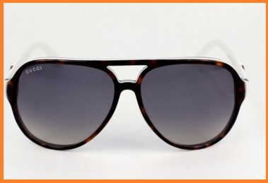 Occhiali da sole da uomo aviator gucci