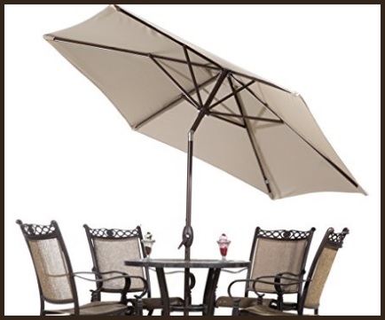 Ombrelloni rettangolari con manovella - Sconto del 19%, ombrelloni da giardino rettangolari | Grandi Sconti