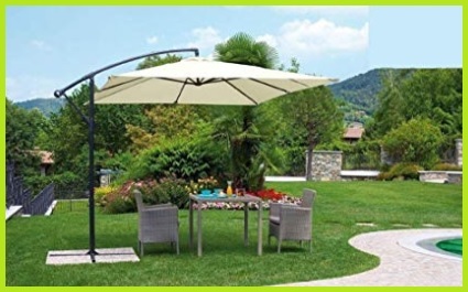 Ombrellone giardino 3x3 quadrato