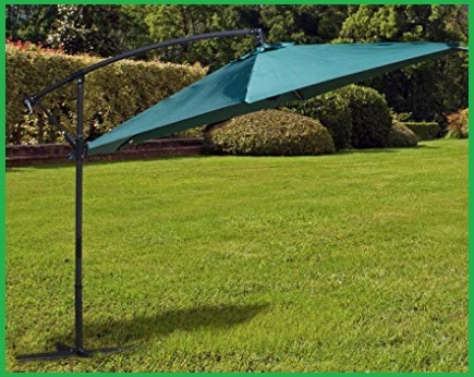 Ombrelloni giardino con base versatile