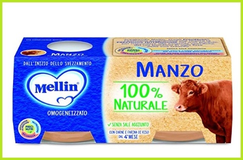 Omogeneizzati Alla Carne Manzo Naturale