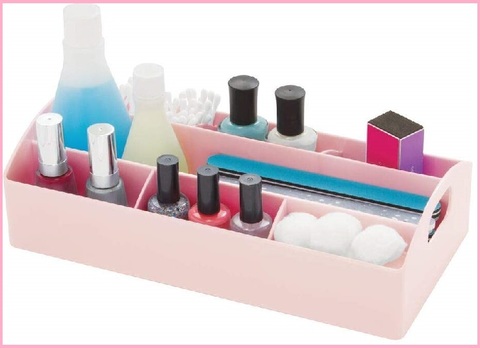 Organizer Per Trucchi Rosa