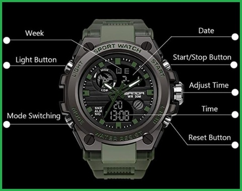 Orologio Digitale Militare