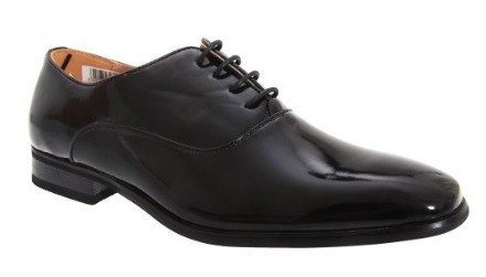 Scarpe Verniciate Lucide Nere Classiche Da Uomo