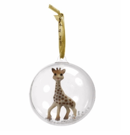 Palla di natale con giraffa dentro | Grandi Sconti | Palle e palline per il Natale