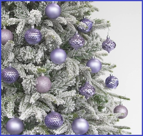 Palle Di Natale Viola Lavanda