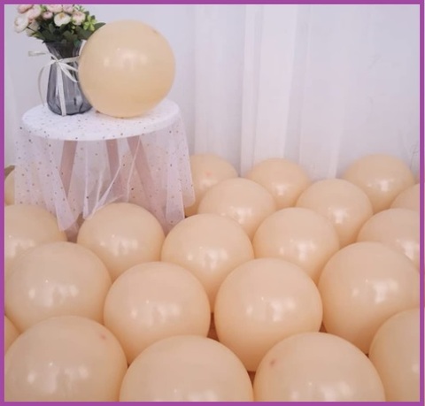 Palloncini beige 50 pezzi