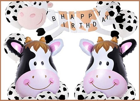 Palloncini mucca macchie