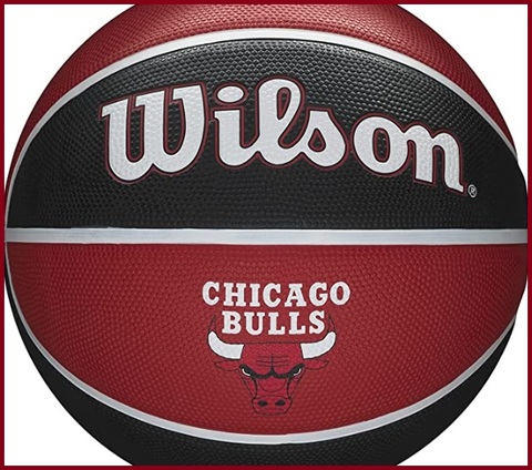 Pallone da basket, chicago bulls, spalding