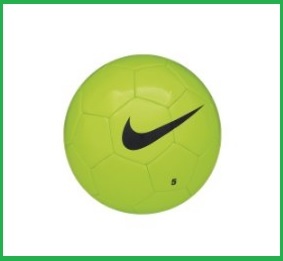 Pallone da calcio della nike verde training