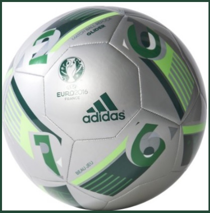 Pallone Adidas Euro2016 Verde