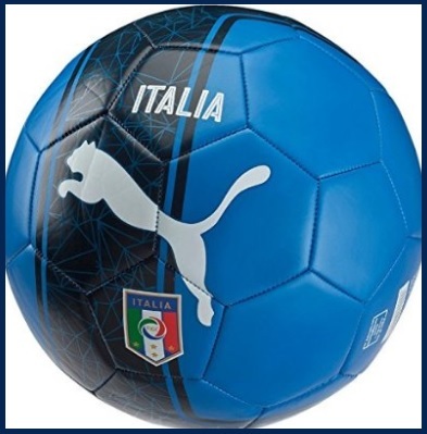 Pallone ufficiale da calcio della puma con simbolo italia