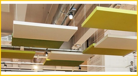 Pannelli Acustici Soffitto