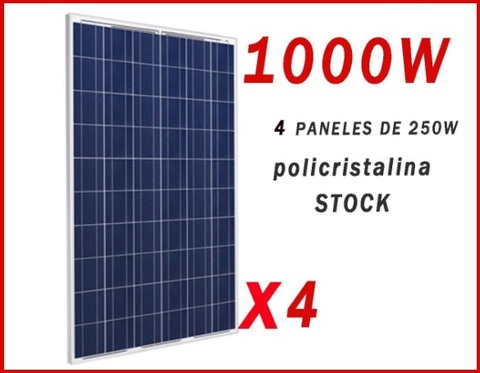 Pannello solare, polycrystalline 1000 w