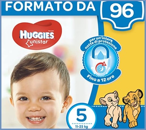 Pannolini huggies 5