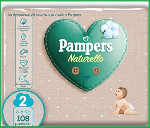 Pampers naturello taglia 1 | Grandi Sconti | Dove comprare Pannolini online