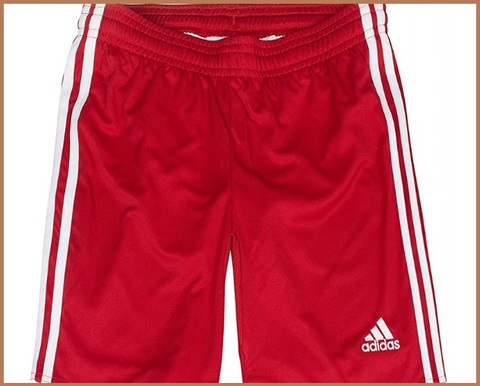 Pantaloncini adidas rossi