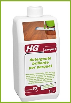 Detergente lucidante e brillante per parquet