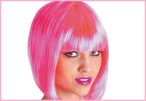 Parrucche colorate donna