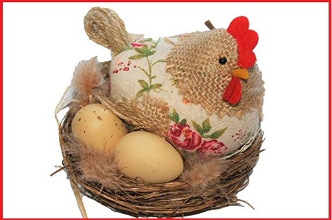 Pasqua cestino con uova | Grandi Sconti | Decorazioni Pasqua Occorrente