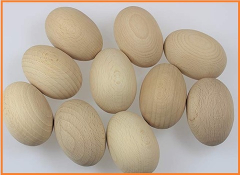Uova pasqua in legno di faggio | Grandi Sconti | Decorazioni Pasqua Occorrente