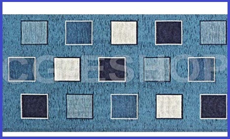 Passatoia ingresso azzurro