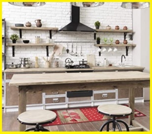 Tappeto cucina shabby chic | Grandi Sconti | Passatoie per la casa