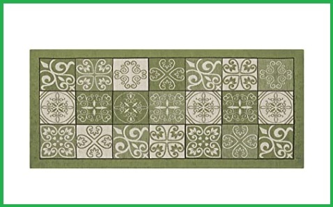Passatoia fantasia verde