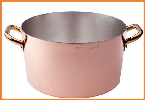 Pentola In Rame Liscio Stagnato