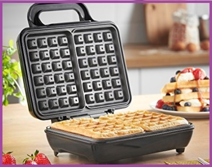 Piastra per waffle doppio