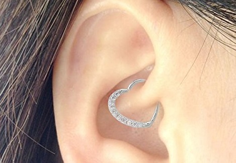 Daith piercing cuore | Grandi Sconti | Dove comprare piercing online