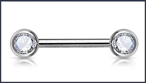 Barra Piercing Per Il Capezzolo