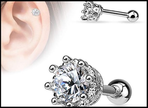 Piercing Trago Orecchio Donna