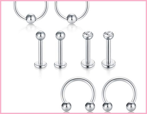 Piercing helix argento | Grandi Sconti | Dove comprare piercing online