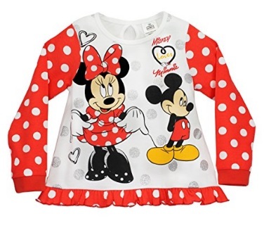 Pigiama Disney Minnie E Topolino Per Bambine