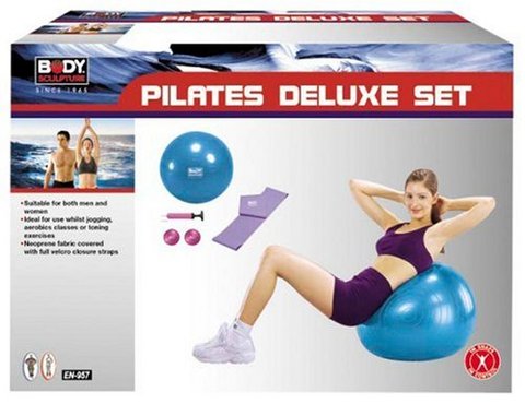 Set completo con tutti i più importanti attrezzature pilates