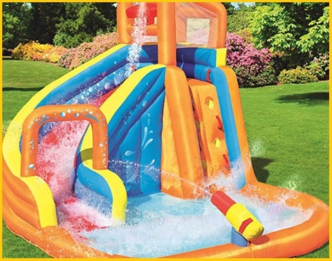 Piscina Gonfiabile Con Scivolo Bambini