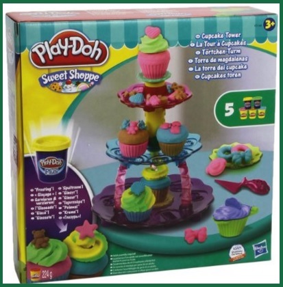 Playdoh la torre dei cupcake