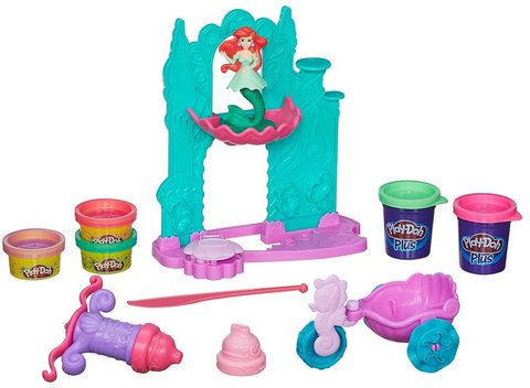 Playdoh castello e carrozza di ariel | Grandi Sconti | Giochi Plastilina PlayDoh