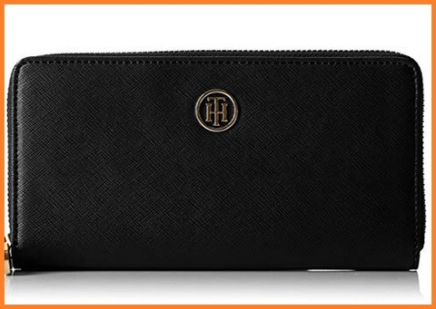 Portafoglio tommy hilfiger donna nero